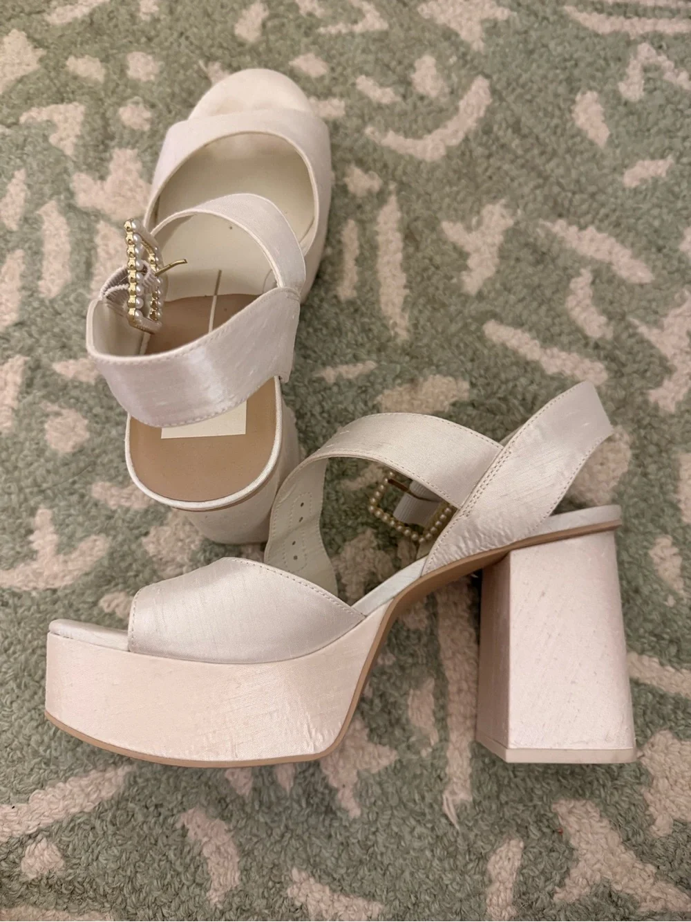 Dolce Vita - Bobby Pearl Heels White Pearls